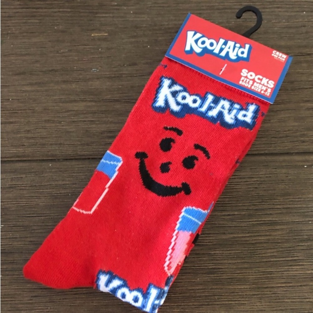 Kool-Aid men’s crew socks size 6-12